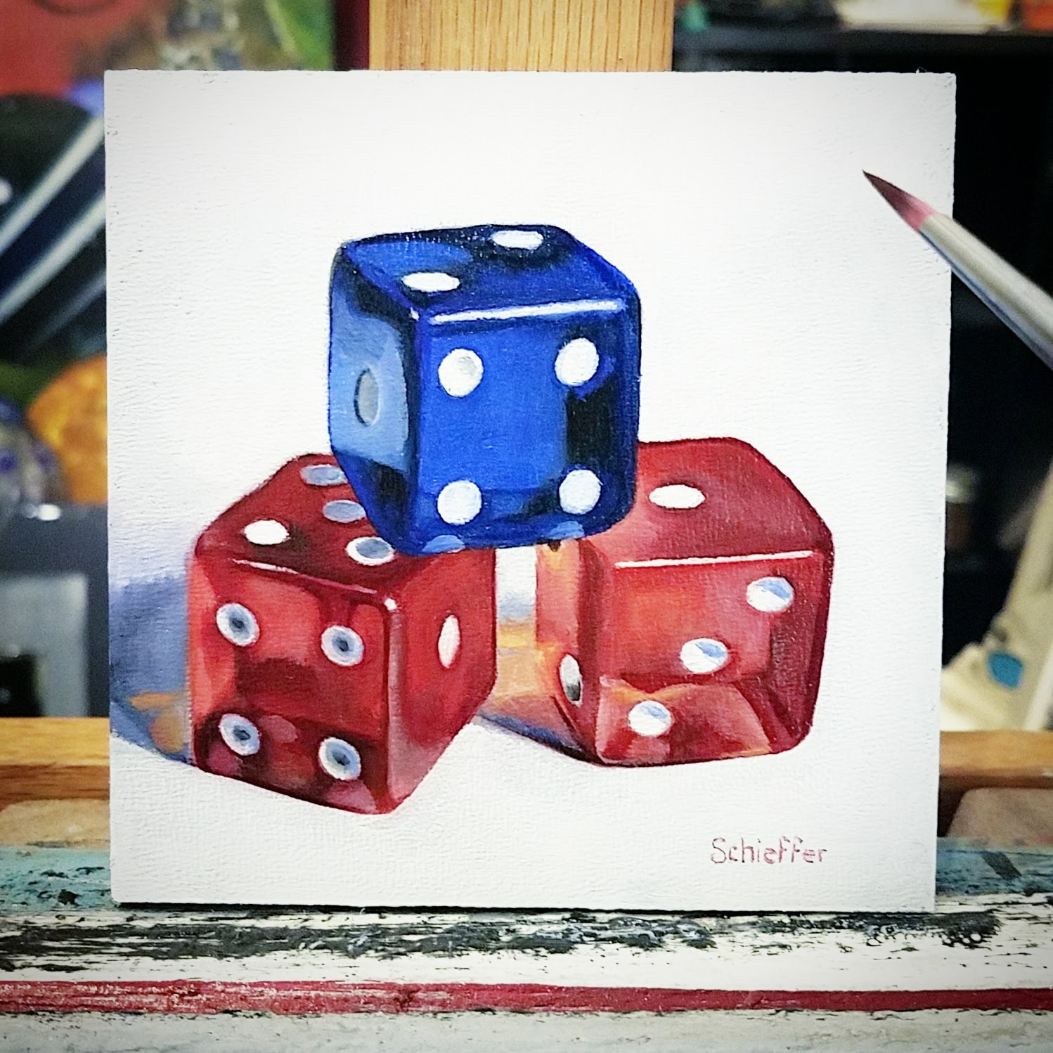 Sold painting at Meyer East Gallery
