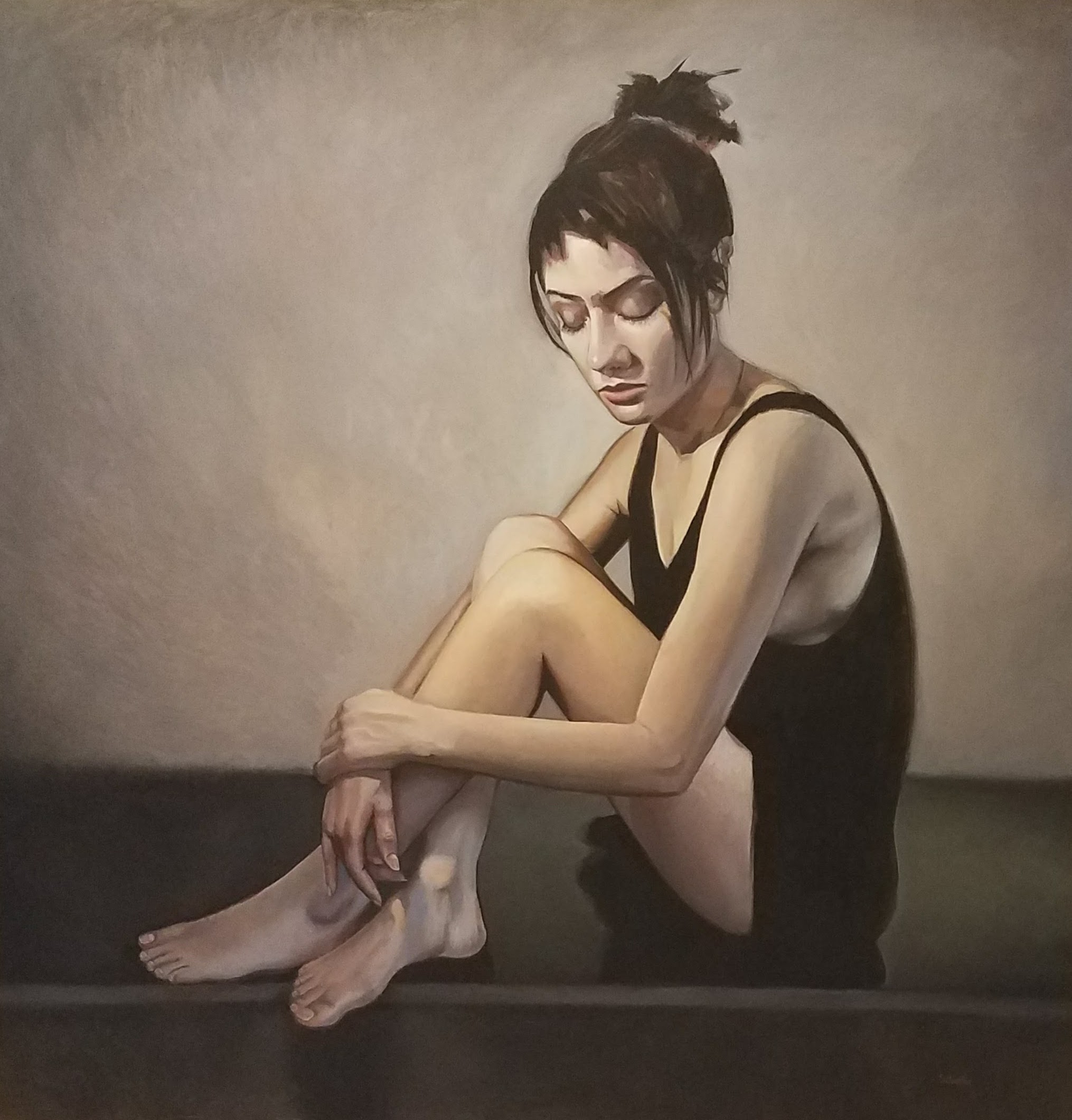 John Schieffer painting at Skidmore Contemporary Art